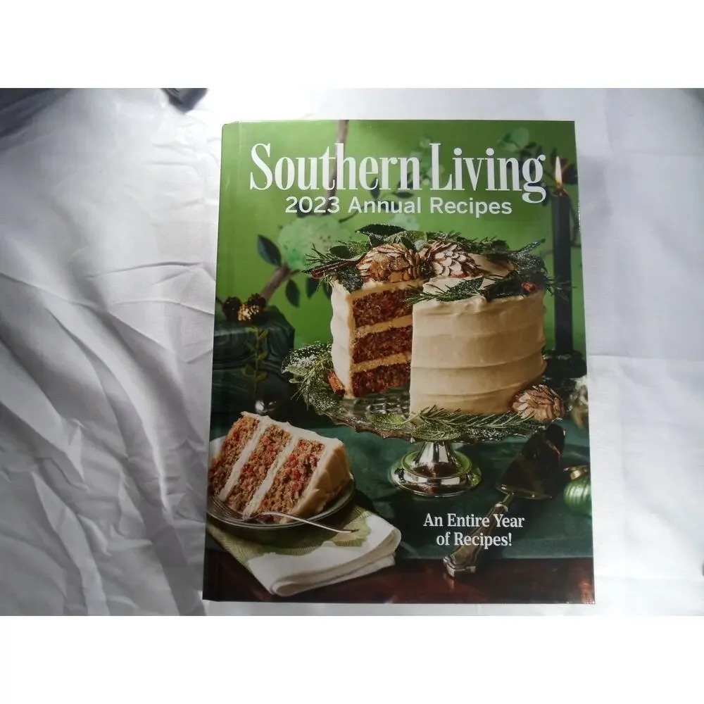 Southern Living 1989 Annual Recipes HC Granny Chic Scratch Nostalgia Cooking